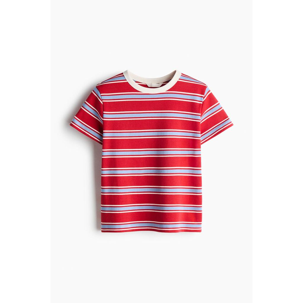 H&M(เอชแอนด์เอ็ม) เสื้อยืดคอตตอน ผู้หญิง 1264833_11