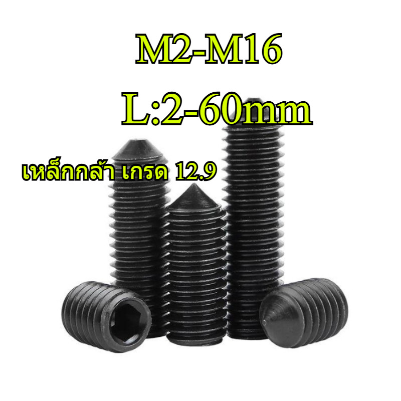 12.9 Grade Pointed Edge Fixing Screw/Fixing Screw M2M2.5/M3-M16 * L = 2-60mm (GFT-TH)