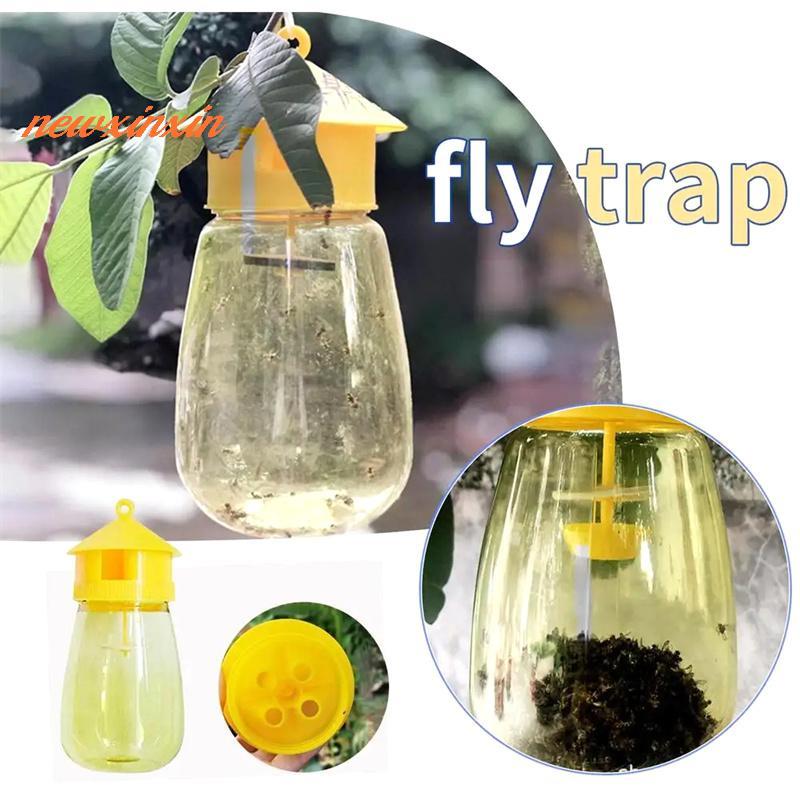 [NT-t] เครื่องดักแมลงวันผลไม้ นักฆ่า กับดัก Droseophila พลาสติกสีเหลือง ป้องกัน Fly ผลไม้ Fly Killer Catcher Orchard เครื่องดักแมลง ผลิตภัณฑ์ควบคุมศัตรูพืช [ใหม่]
