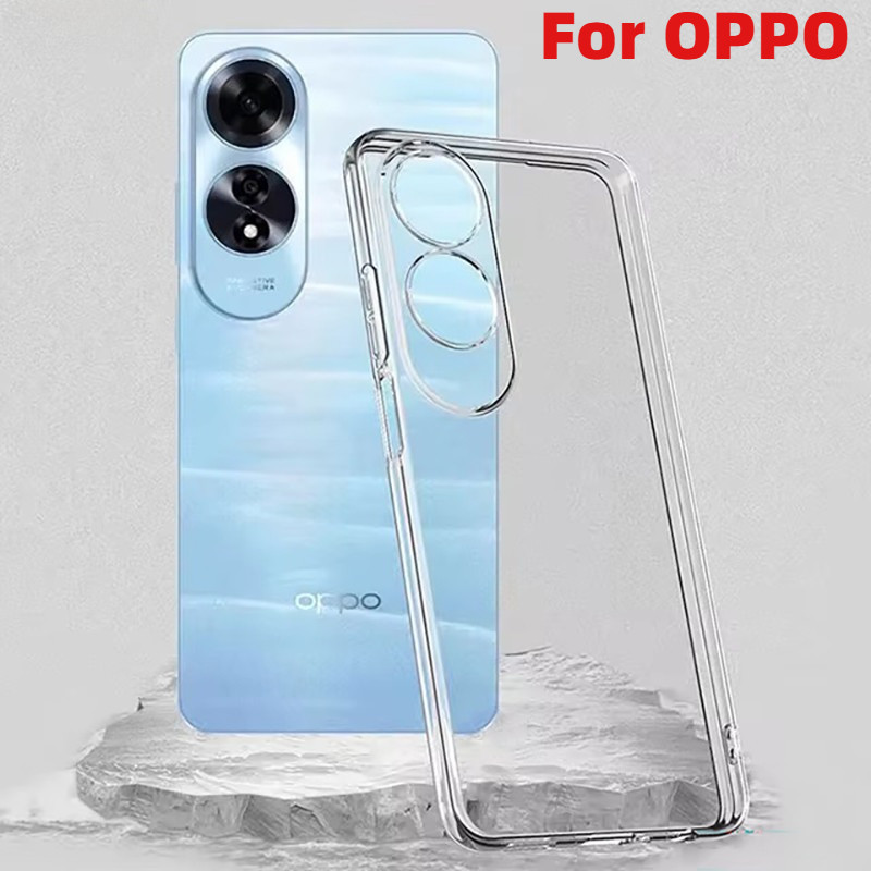 เคสกันกระแทก ใส สำหรับ OPPO A6 GT Max A6t A6s A5 A5i A3 Pro A6x A6v A6i A6c A5x A3x A3i A2 A2x A1 A1