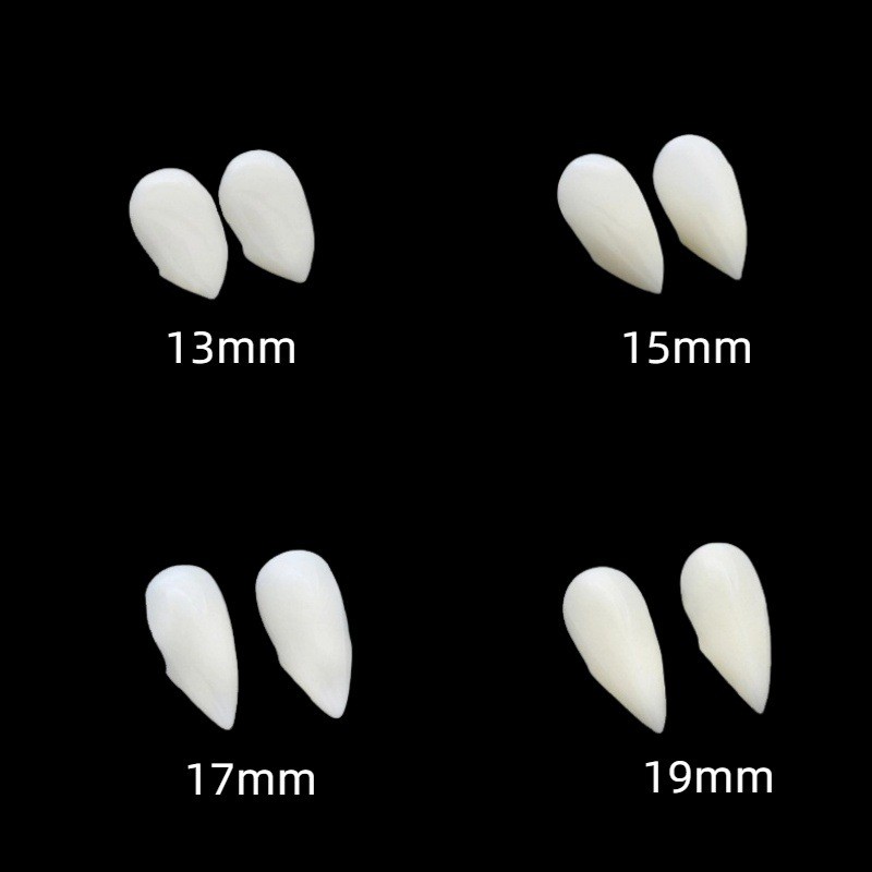 Popular~Halloween fake teeth, vampire fangs, resin teeth, zombie fangs, dentures, masquerade party, 