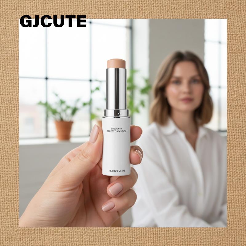 GJCUTE White Foundation Sti Daily Moisturizing Lightweight คอนซีลเลอร์ Brightening Effect สําหรับแต่