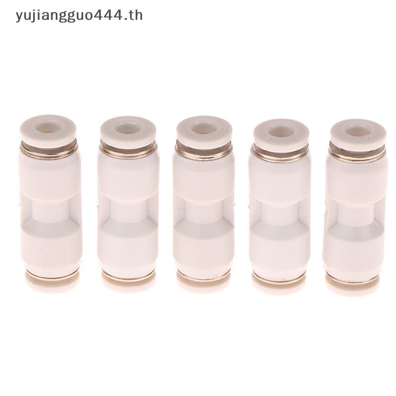 # yuyu # 5 ชิ้นสําหรับ Bambu Lab X1 X1C X1E P1P P1S A1 PTFE Tube Connector Pneumatic1.75mm Filament 