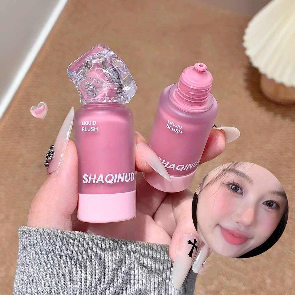 SHAQINUO Matte Moisturizing Natural Long-lasting Liquid Blush