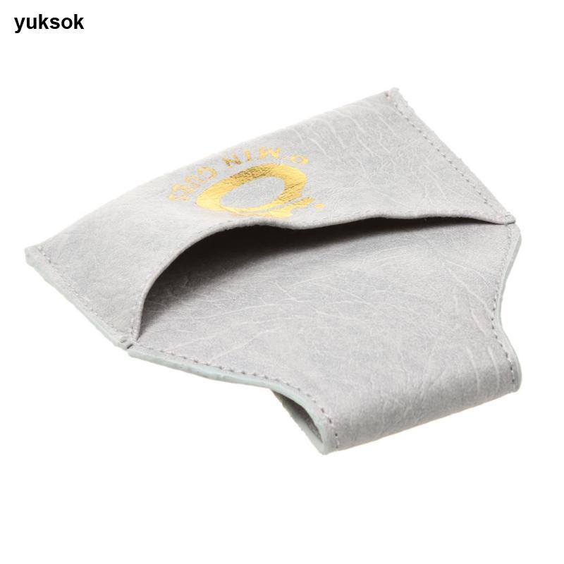Yuksok กระเป๋าหนัง PU สีเทา สำหรับชอล์กและอุปกรณ์บิลเลียดสนุ๊กเกอร์ — صورة 8