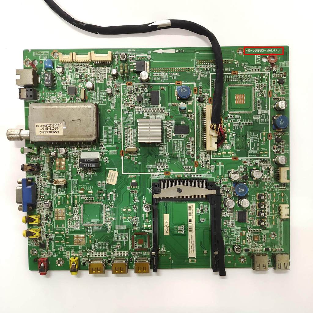Original TCL D46P6100D เมนบอร์ดทีวี 40-3DI98S-MAE4XG พร้อมหน้าจอ LTA460HQ08 วัด