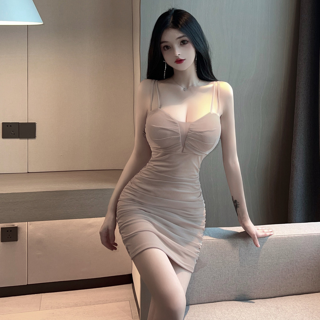 2024 Feel Night Club Sling Dress 60209