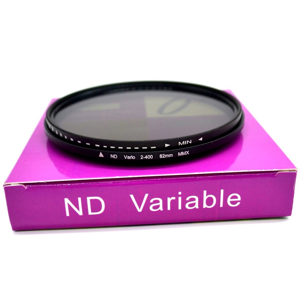 ขนาดใหญ่พร้อมสต็อกปรับ ND ND Filter ND2-400 Medium Grey Density Filter 37MM-82mm ฟิลเตอร์กล้องถ่ายภา