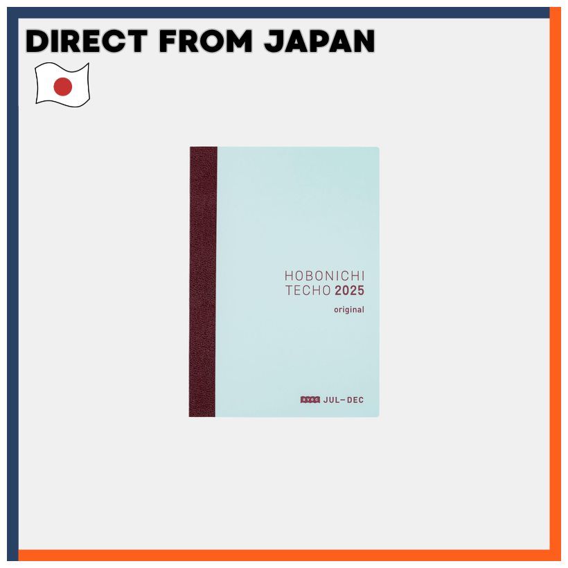 Hobonichi Techo 2025 Avec A6 Daily Planner July Start Monday