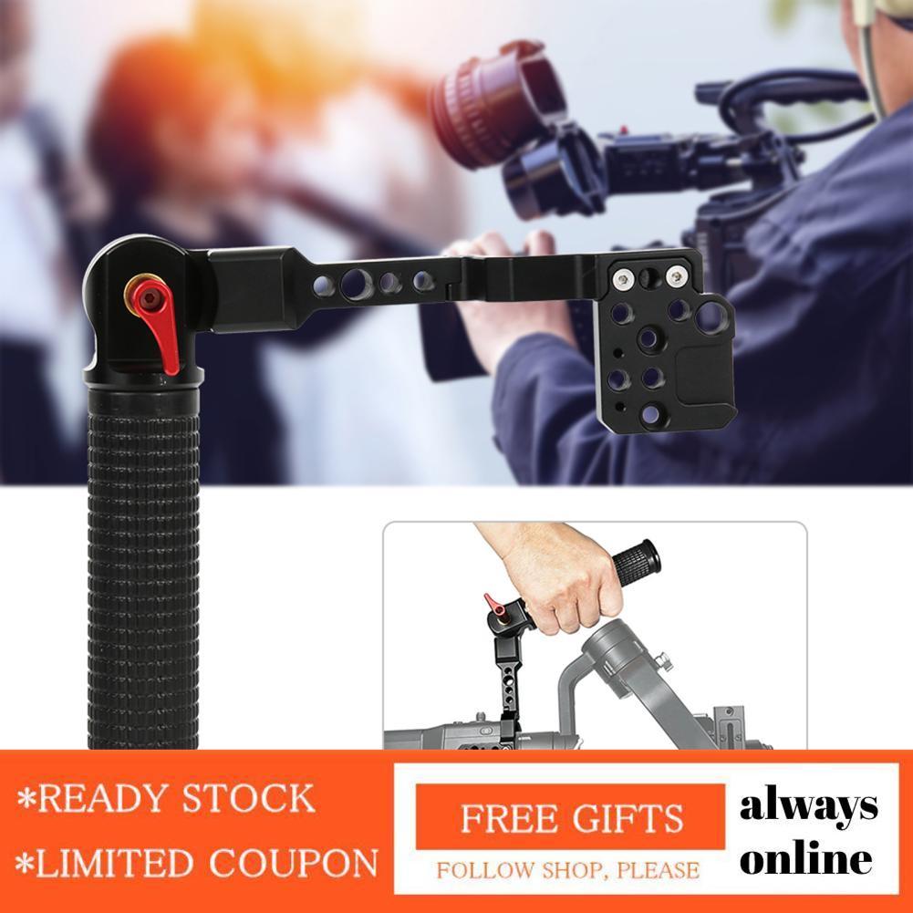 Alwaysonline Alwaysonline Stabilizer Handle Grip 1/4 3/8 Mount อลูมิเนียมพับอุปกรณ์เสริมมือถือสำหรับ