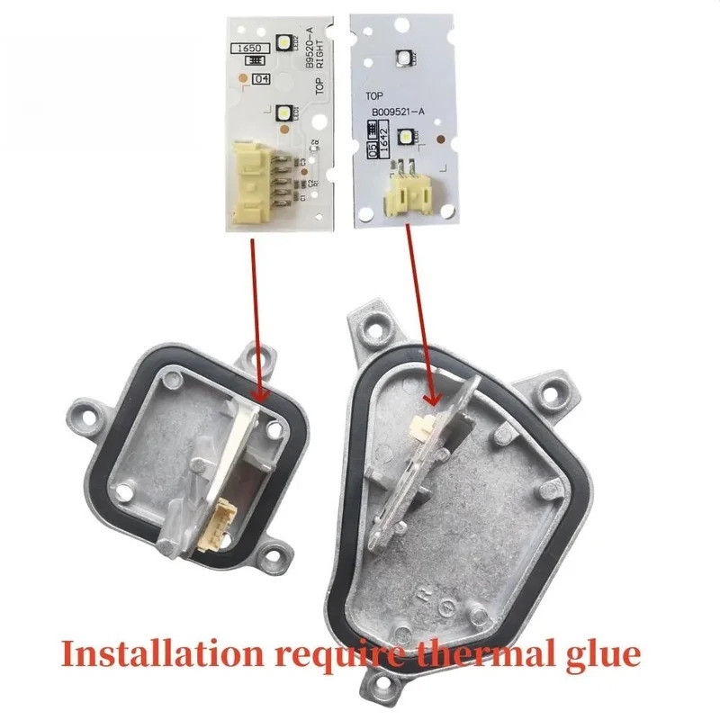 Angel Eye DRL สำหรับ BMW X1 F48 ปี 2017 - 2019 LED ไฟหน้า DRL ไฟวิ่งกลางวันโมดูล