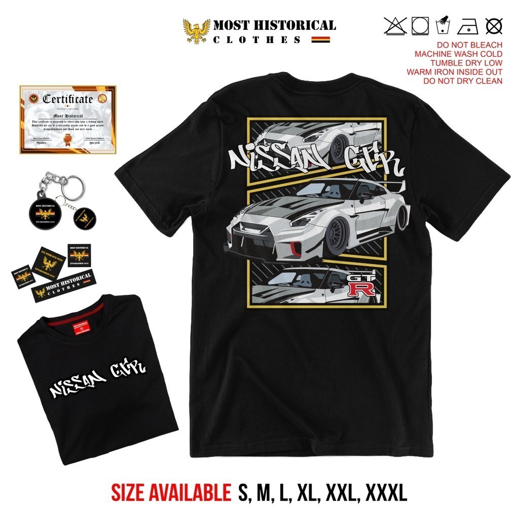 เจอร์ซีย์เสื้อยืดรถยนต์ Nissan Gtr