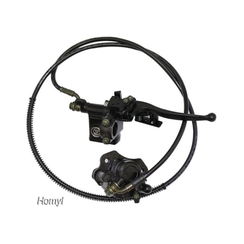 [Homyl] ชุดคาลิปเปอร์กระบอกสูบหลักเบรคหลัง 50 90 110 125CC จีน ATV Quad Black