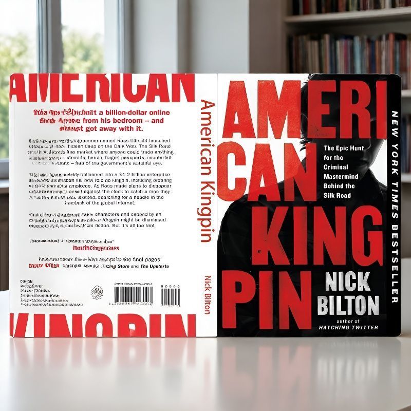 Paper Books 343 pin American Kingpin หนังสือภาษาอังกฤษ