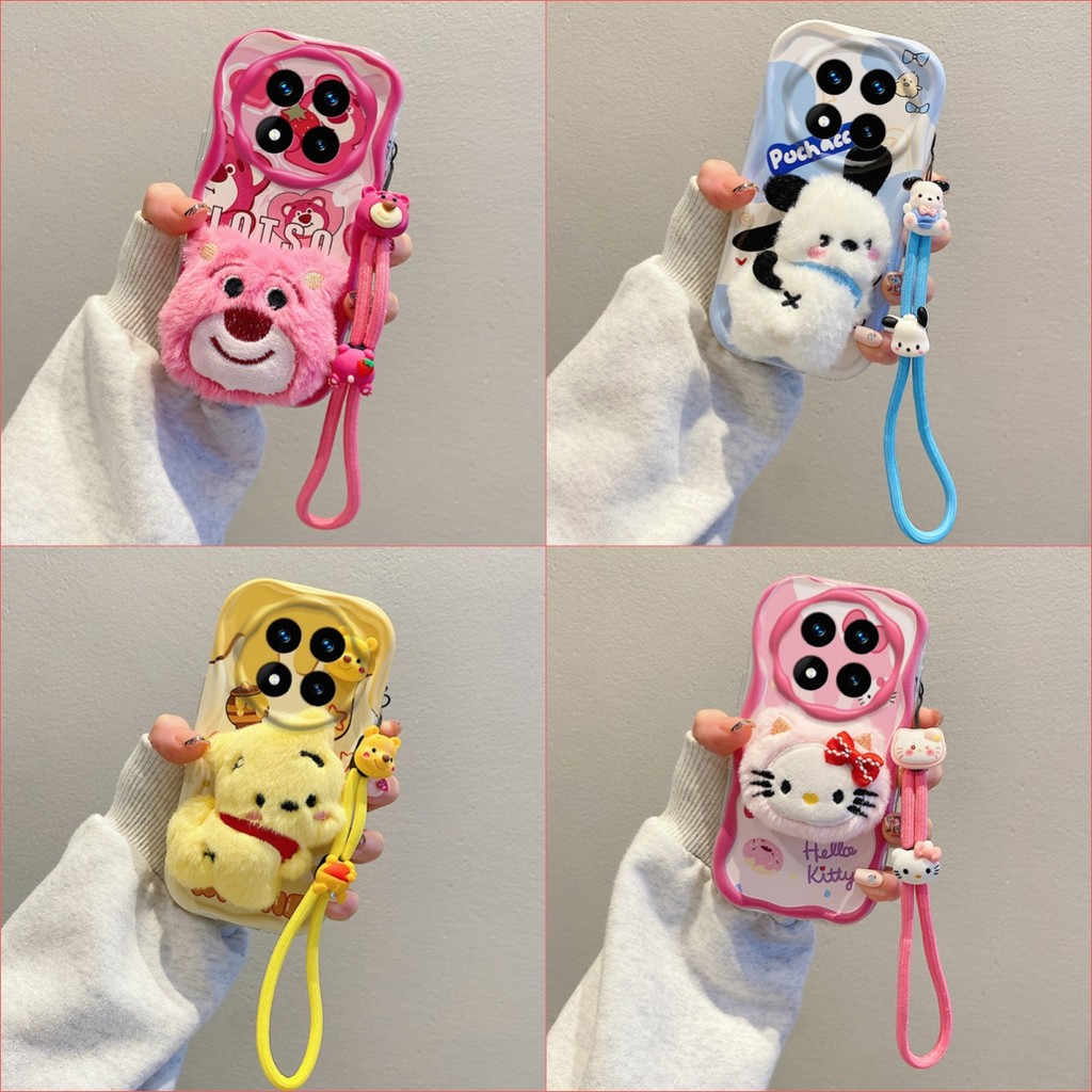 เคสสําหรับ Redmi NOTE 15 series ของเล่นตุ๊กตาน่ารักเคสโทรศัพท์ซิลิโคนอ่อนนุ่ม TYMR1
