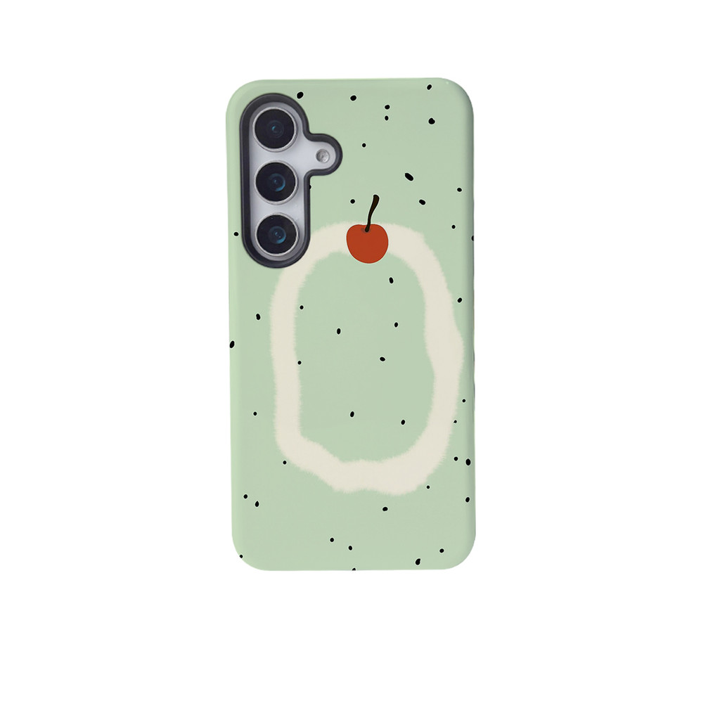 Samsung Galaxy S25 Ultra Case Macaron Pattern Matte Black Soft Case เคสโทรศัพท์ TPU Samsung s23ultra