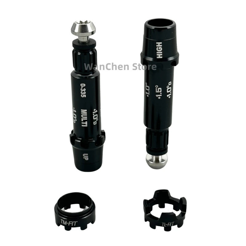 .Adapter กอล์ฟสำหรับ Universal Driver Shaft Sleeve ±1.5° ใช้งานได้กับหลายยี่ห้อเช่น Titleist, Callaway และ Taylormade