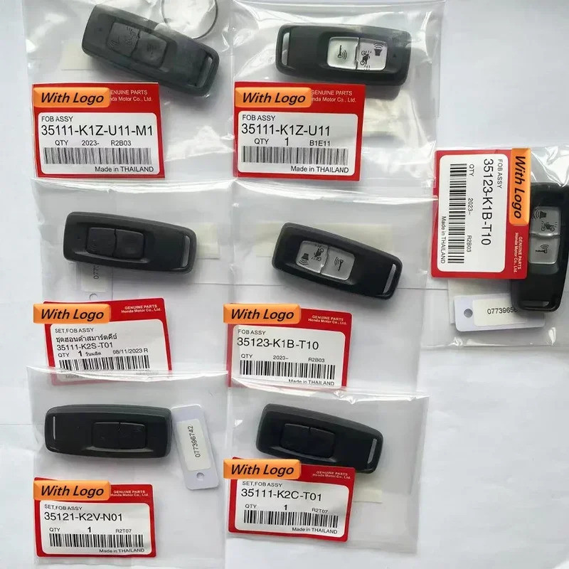 สําหรับHonda PCX160 2021-2023 รถจักรยานยนต์กุญแจรีโมท 433.92MHz ID47 ชิปK1Z K2S K2T K0W K2F K2V 3511