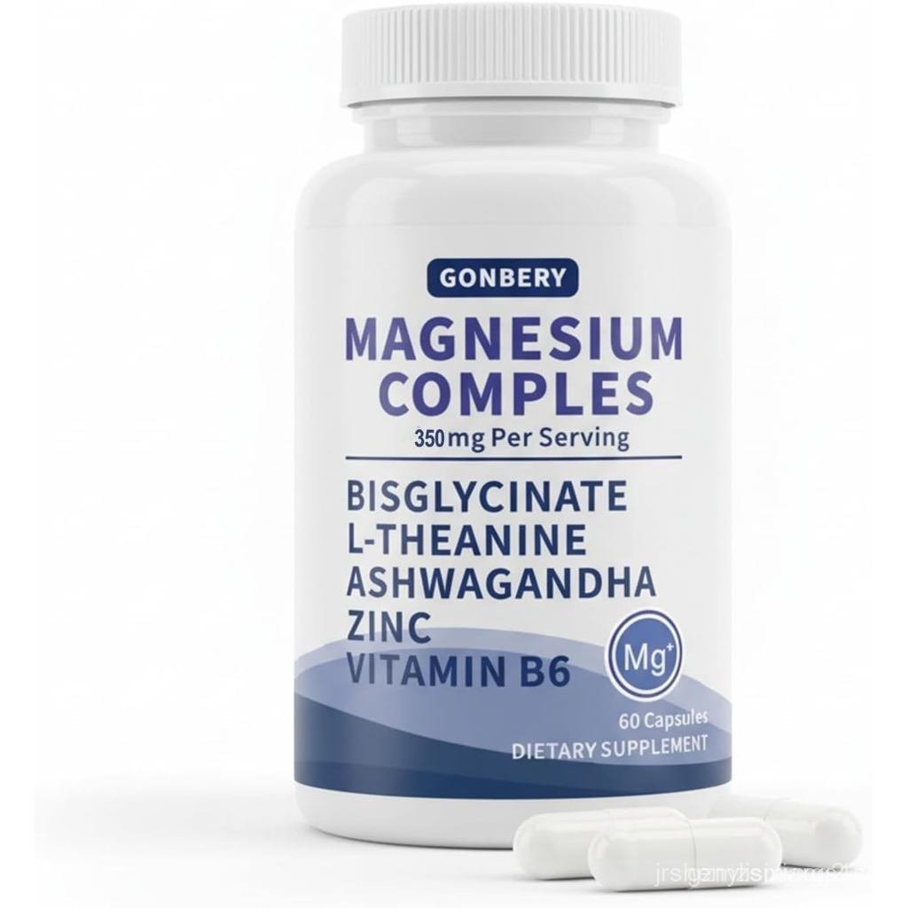 แมกนีเซียมคอมเพล็กซ์ 7-in-1 พร้อมและ  | การดูดซึมสูง Bisglycinate, Citrate & Malate + วิตามินบี 6 สั