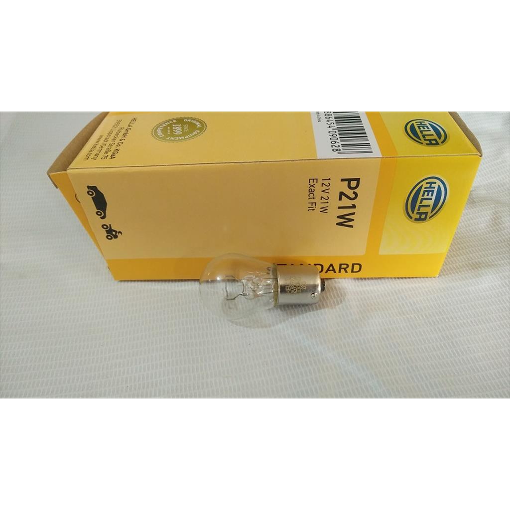 Hella P21W 12v หลอดไฟไฟเลี้ยวขนาดใหญ่ 1 ขา