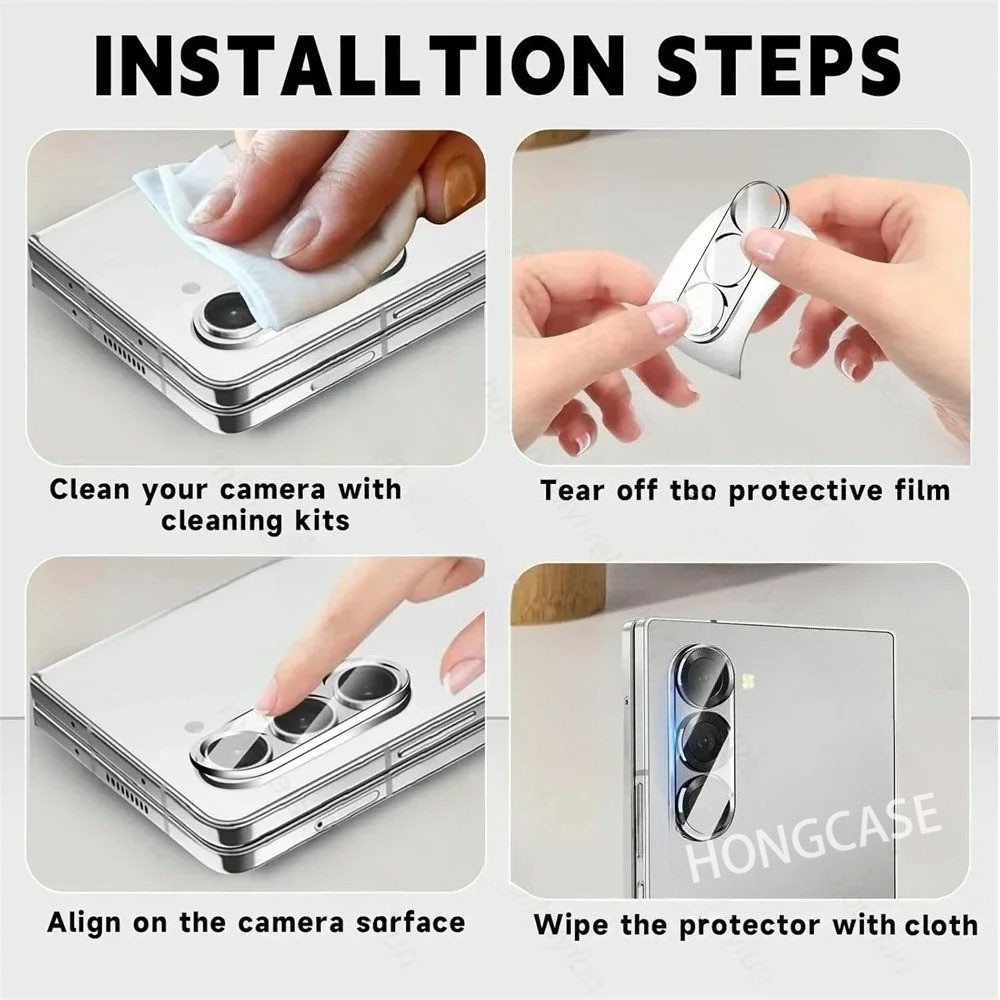 3D กล้องป้องกันหน้าจอสําหรับ Redmi หมายเหตุ 15 Pro + Plus Note15 4G 5G 2025 Full Cover HD Clear เลนส์ด้านหลังกระจกนิรภัยป้องกันฟิล์ม - รูปที่ 7