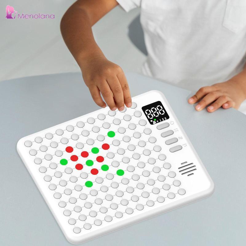 [Menolana] 9 in 1 Smart Board 4 in A Row Game Leadership Thinking Educational Interactive