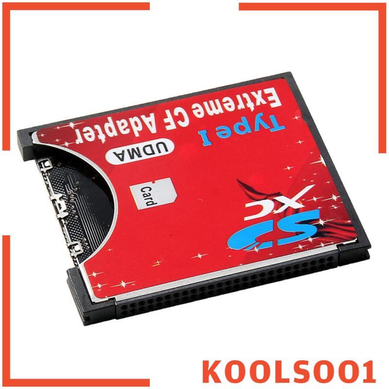 [Koolsoo1] Single Flash SD MMC Standard CF Type CF Card Adapter สูงสําหรับกล้อง (อะแดปเตอร์ SD-CF)
