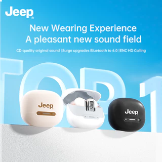 Jeep EW119 TWS หูฟังบลูทูธ ไร้สาย Bluetooth 6.0 เสียงดี HD Calls เเบตอึด หูฟังเกมมิ่ง มี Game Mode