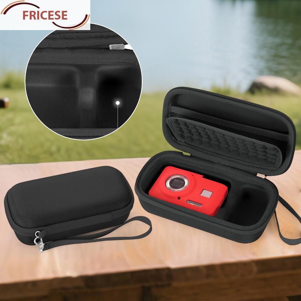 Digital Camera Case Hardshell Digital Camera Bag with Mesh Pocket for Accessories SD Card Travel Car