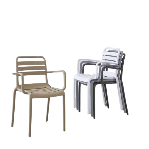 เก้าอี้ รุ่น DD-214 เก้าอี้พลาสติกแข็งแรง มีที่พิงหลัง นั่งสบาย สวยงาม ทันสมัย