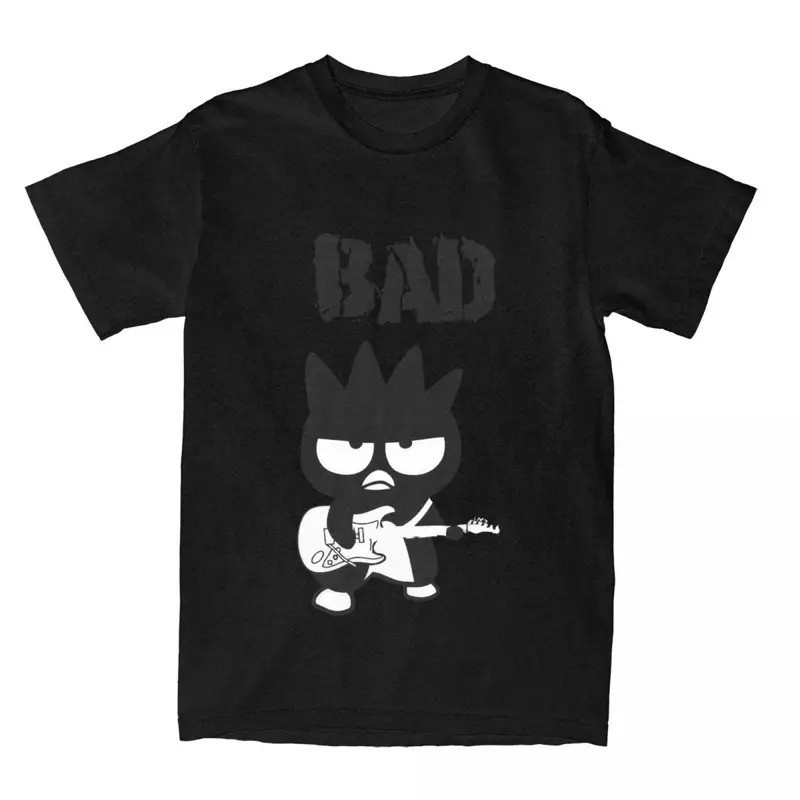 Bad Badtz Maru T เสื้อ Vintage แขนสั้นลำลองผ้าฝ้ายเสื้อยืด Streetwear สนุก Harajuku ทุกวัน Hip Hop Unis