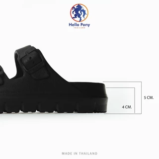 Hello Pony รุ่น MHM4011 รองเท้าแตะ รองเท้าแตะสายคาด รองเท้าแบบสวม แฟชั่น กันลื่น EVA ใส่ได้ทุกโอกาส Size 36-41