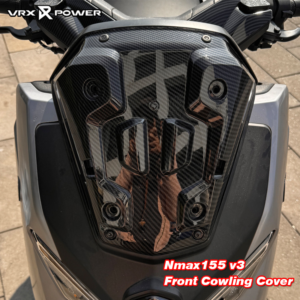 สําหรับ YAMAHA NMAX155 v3 2025 ฝาครอบแผงคอนโซลกระจกหน้ารถฝาครอบ Cowling ด้านหน้า