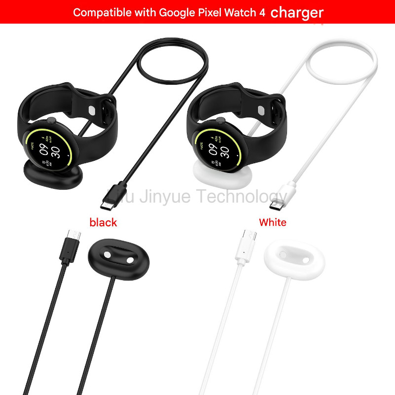 แท่นชาร์จแม่เหล็ก 1M สําหรับชาร์จเร็วสําหรับสายชาร์จนาฬิกา Google Watch 4 และ Google Pixel 4