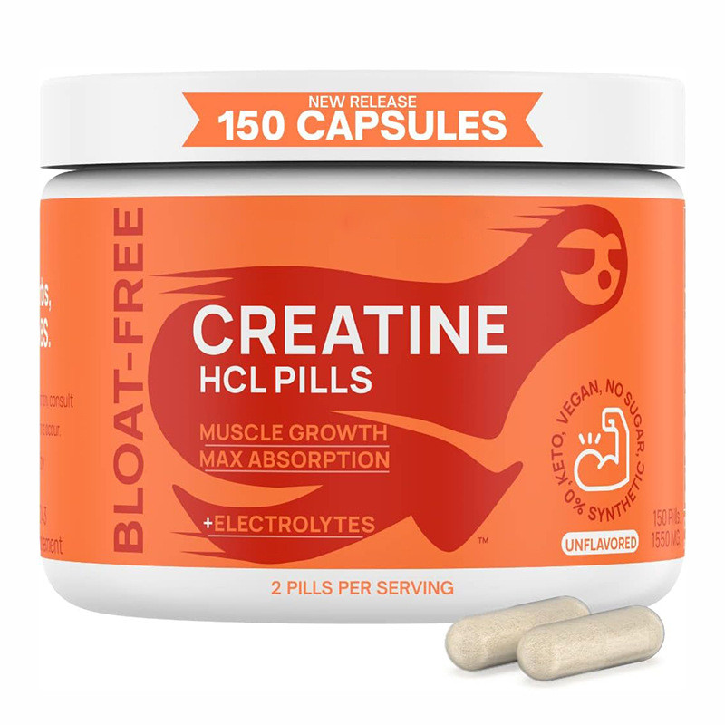 พร้อมสต็อก จัดส่งรวดเร็ว ขายร้อน Creatine Capsules Creatine Capsule Creatine Capsule Monohydrate Cre
