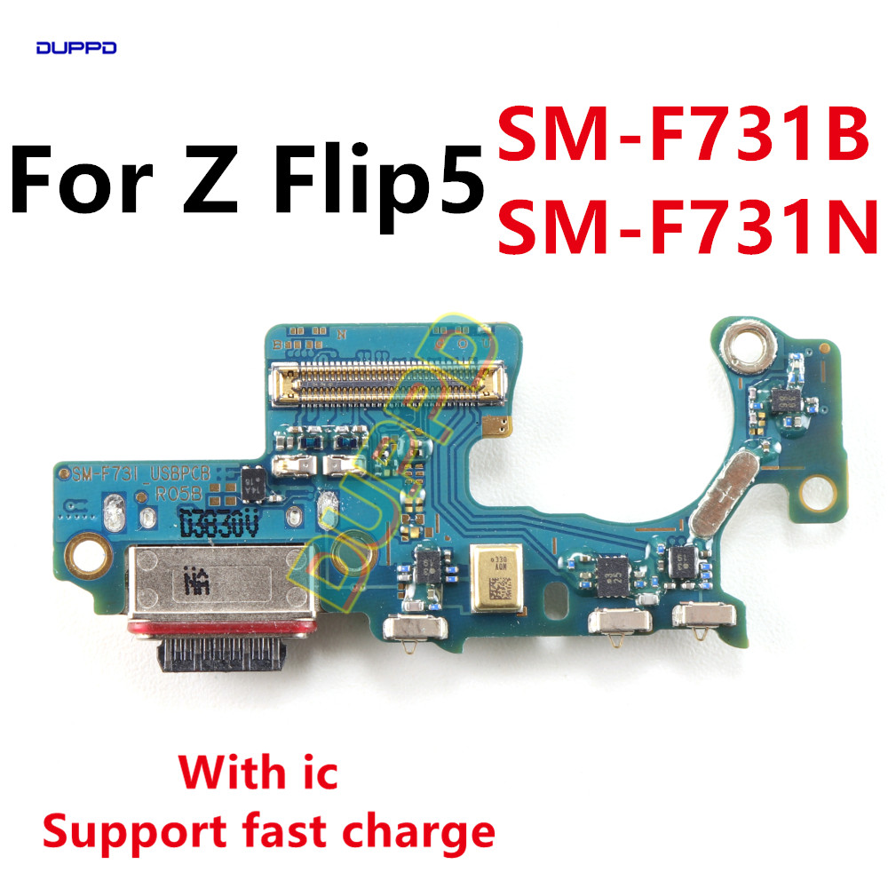 USB Fast CHARGING Charger สําหรับ Samsung Galaxy Z Flip5 F731 F731B F731N F731U ชาร์จ Flex Cable