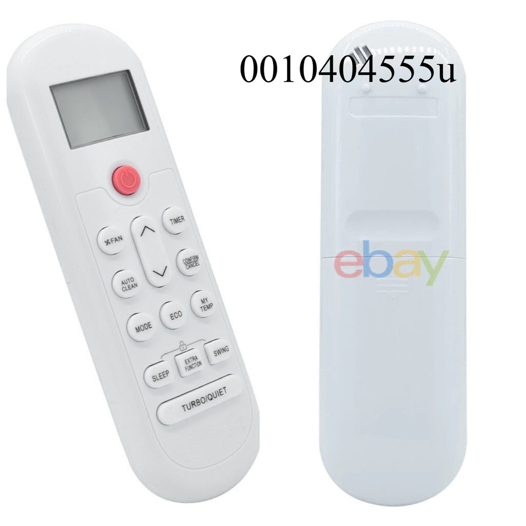 เปลี่ยนใหม่ 0010404555U รีโมทคอนโทรล AC พร้อมฟังก์ชั่นความร้อนสําหรับ CETRON Haier Mabe ECO เครื่องป