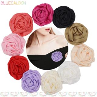 เข็มกลัดดอกไม้ม้วนแฮนด์เมด ขนาด 7 ซม. เหมาะสำหรับ DIY และประ…