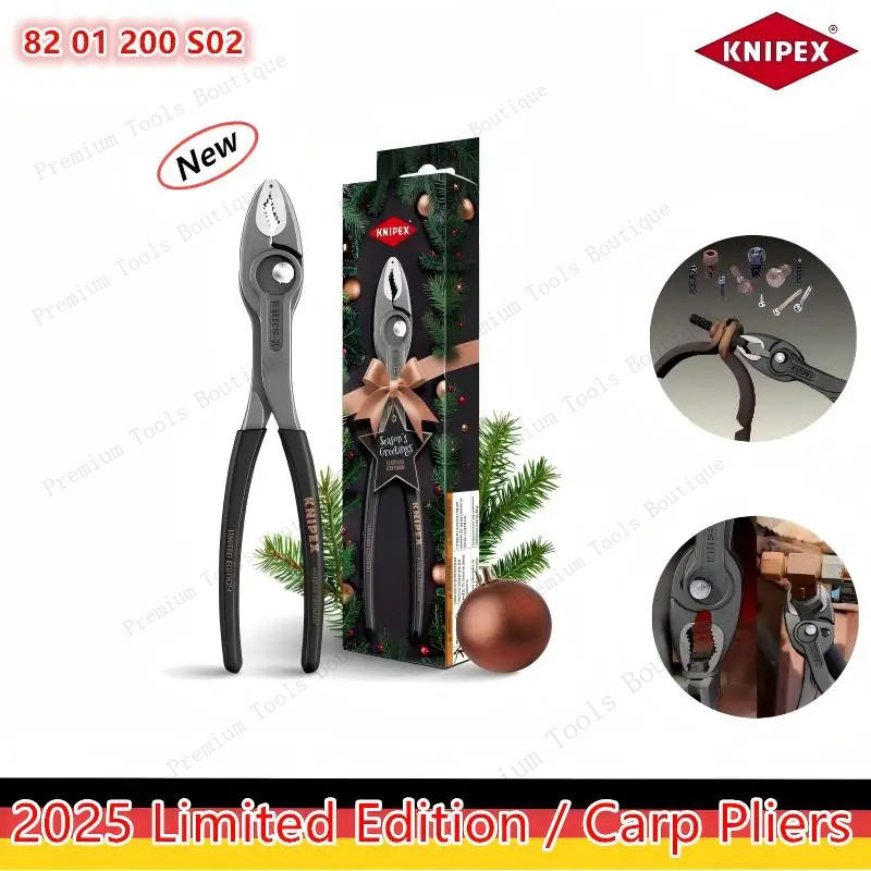 KNIPEX 2025 ทวินกริปคีมรุ่นวันหยุด - เอดิชั่นจ ากัด เครื่องมืออเนกประสงค์ 82 01 200 S02 เหมาะส าหรับ