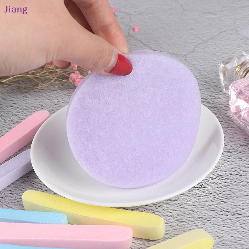 [Jiang] 12pcspressed Face Wash Wash Face Sponge Clean Face Disposable Puff Face Cleaning Cotton Pad 