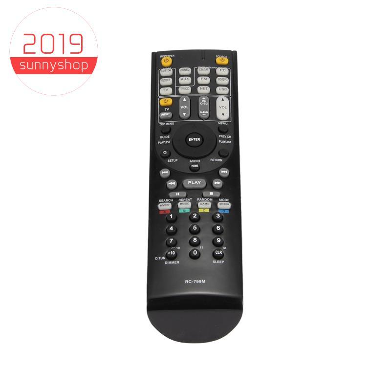 [sunnyshop2019]รีโมทคอนโทรลสําหรับ RC-799M HT-R391 HT-R558 HT-R590 HT-R591 HT-S5500 RC-834M RC-737M 