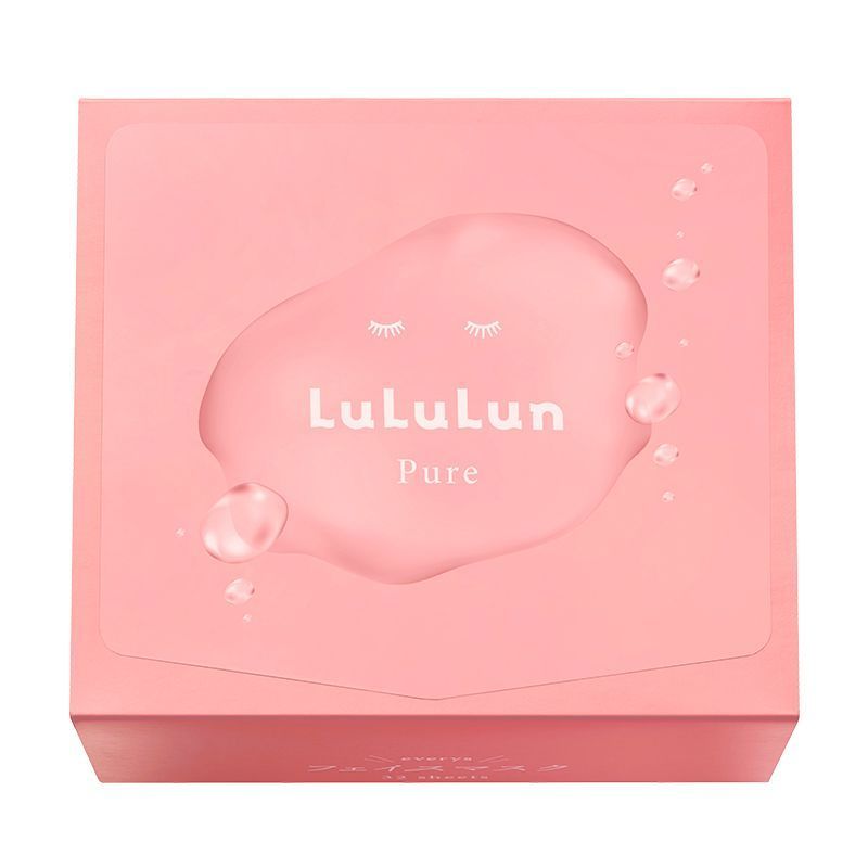 LuLuLun กล่องแป้งขนาดเล็ก Moisturizing Mask Repair Skin Moisturizing Firming ลบสีแดง Sensitive Skin 