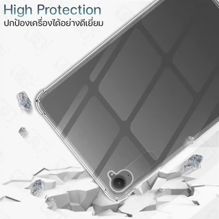 Pcase - เคสใส สำหรับ Xiaomi Pad Mini (8.8") เคส TPU ซิลิโคนนุ่ม กันกระแทก กระจกนิรภัย ฟิล์มหลัง Crystal Clear Case Film