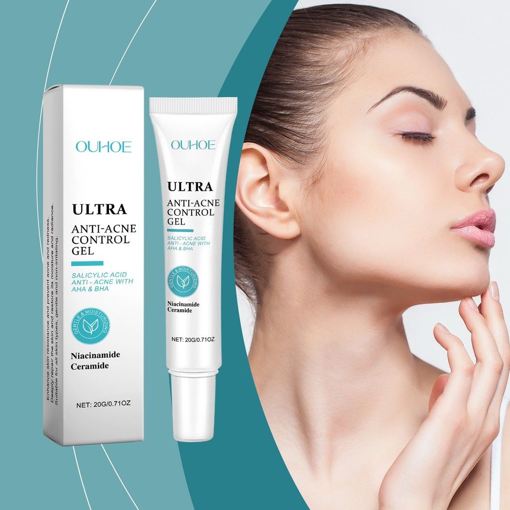 2026 สินค้าใหม่ OUHOE OUHOE Acne Cleanser Moisturizing Gentle Cleanser ลดความมัน ลดสิว บํารุงผิวหน้า