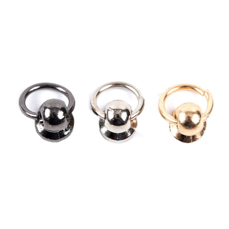 [fashionapple] ใหม่ พร้อมส่ง หมุดโอริง โลหะ 8 มม. สําหรับซ่อมแซมโทรศัพท์มือถือ กระเป๋า 10 ชิ้น