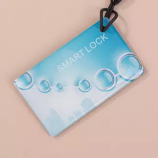 Ozth 10 Pcs 13.56Mhz IC Card Tuya TTlock BLE อิเล็กทรอนิกส์สมาร์ทประตูล็อคดิจิตอลสมาร์ทลายนิ้วมือล็อคปลดล็อคการ์ด RFID ขนาดเล็ก Vary