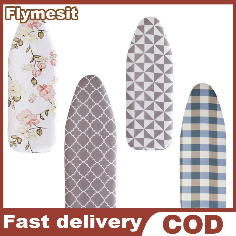 Flymesit ผ้าฝ้ายที่รองรีด 90 ซม.x30 ซม.ผ้าห่ม Pad Thi Padding ต้านทาน Scorching ที่รองรีดเบาะฝาครอบทําความสะอาดเครื่องมือ EN