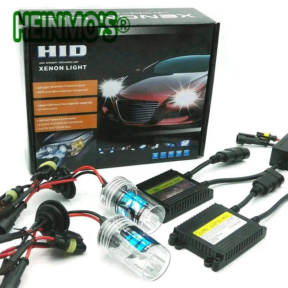 55W Xenon HID H1 ชุด Xenon H7 ไฟหน้า HID H11 H3 H8 H9 รถสูงต่ํา H4 HID Xenon หลอดไฟ 4300K 6000K 8000
