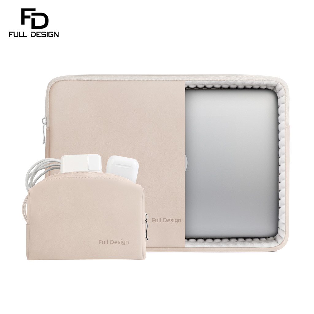 FULL DESIGN Nemo ซองใส่แล็ปท็อป 12/13/14/15/16 Laptop Bag Sleeve นิ้ว กันน้ำ กันกระแทก ป้องกัน 360°  ใช้ได้กับทุกโน้ตบุ๊ก | แถมกระเป๋าใส่อุปกรณ์