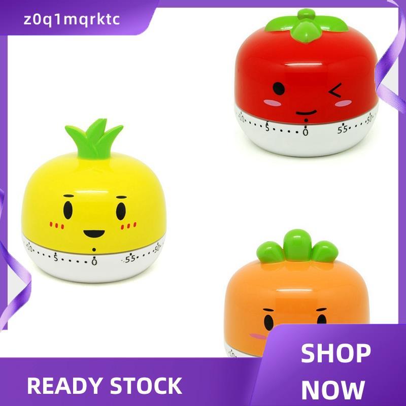 z0q1mqrktc การ์ตูนผักนับถอยหลังชั่วโมงเมตร Mechanical Kitchen Cooking นาฬิกานับของเล่น Mini คู่มือชั